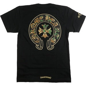 CHROME HEARTS クロム・ハーツ HORSESHOE 3 CEM CRS POCKET T-SHIRT BLACK/CAMO/GOLD Tシャツ 黒 Size 【M】 【新古品・未使用品】 20799644