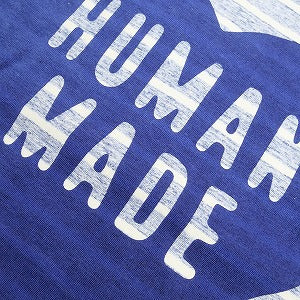 HUMAN MADE ヒューマンメイド 24SS STRIPED HEART T-SHIRT NAVY HM27CS041 Tシャツ 紺 Size 【L】 【新古品・未使用品】 20799704