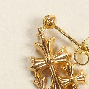 CHROME HEARTS クロム・ハーツ EARING PC 3 CH CRS GOLD トリプルCHクロスピアス 金 Size 【フリー】 【新古品・未使用品】 20799706