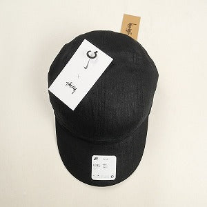 STUSSY ステューシー ×NIKE 24AW FLY CAP BLACK キャップ 黒 Size 【L/XL】 【新古品・未使用品】 20799780
