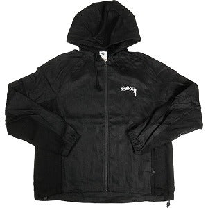 STUSSY ステューシー ×NIKE 24AW LINEN SHELL JACKET BLACK ジャケット 黒 Size 【M】 【新古 –  foolsjudge