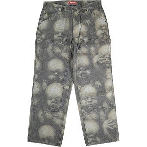 SUPREME シュプリーム 23AW H.R Giger Double Knee Jean Multicolor デニムぺインターパンツ マルチ Size 【W34】 【中古品-ほぼ新品】 20799887