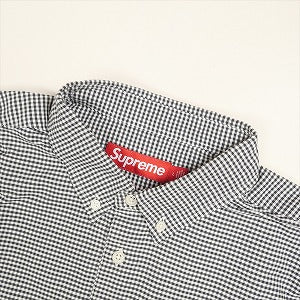 SUPREME シュプリーム 24SS Loose Fit Oxford S/S Shirts Gingham 半袖シャツ 黒 Size 【L】 【新古品・未使用品】 20799890