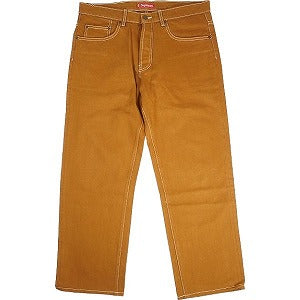 SUPREME シュプリーム 19AW Washed Regular Jean Brown デニムパンツ 茶 Size 【W34】 【中古品-非常に良い】 20799891