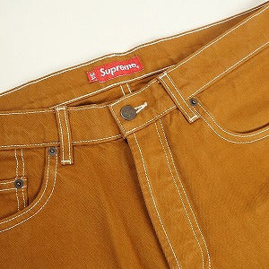 SUPREME シュプリーム 19AW Washed Regular Jean Brown デニムパンツ 茶 Size 【W34】 【中古品-非常に良い】 20799891