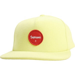 SUPREME シュプリーム 24SS Twill Patch 5-Panel Light Lime キャップ 黄 Size 【フリー】 【中古品-非常に良い】 20799894