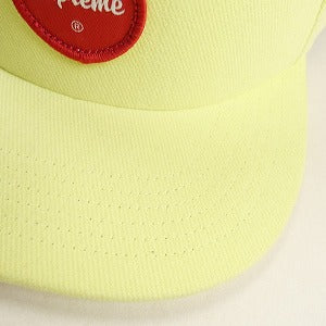 SUPREME シュプリーム 24SS Twill Patch 5-Panel Light Lime キャップ 黄 Size 【フリー】 【中古品-非常に良い】 20799894