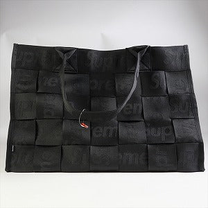 SUPREME シュプリーム 23SS Woven Large Tote Black トートバッグ 黒 Size 【フリー】 【新古品・未使用品】 20799938