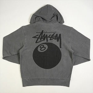 STUSSY ステューシー 24SS 8 BALL ZIP HOODIE PIGMENT DYED Black ジップパーカー 黒 Size 【M】 【新古品・未使用品】 20799967