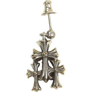 CHROME HEARTS クロム・ハーツ 3 CH CRS EARRING SILVER ピアス 銀 Size 【フリー】 【新古品・未使用品】 20799994