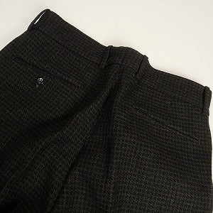 At Last ＆ Co アットラスト/BUTCHER PRODUCTS ブッチャープロダクツ 402 WOOL TROUSERS HOUNDSTOOTH BLACK-BROWN パンツ 茶 Size 【34】 【中古品-ほぼ新品】 20800005