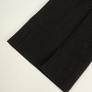 At Last ＆ Co アットラスト/BUTCHER PRODUCTS ブッチャープロダクツ 402 WOOL TROUSERS HOUNDSTOOTH BLACK-BROWN パンツ 茶 Size 【34】 【中古品-ほぼ新品】 20800005