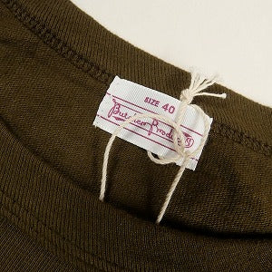 At Last ＆ Co アットラスト/BUTCHER PRODUCTS ブッチャープロダクツ POCKET TEE L-S OLIVE ロンT オリーブ Size 【40】 【新古品・未使用品】 20800012