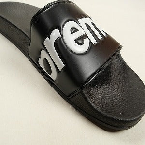 SUPREME シュプリーム 14SS Slide Sandais Black サンダル 黒 Size 【27.0cm】 【中古品-良い】 20800047