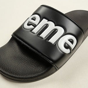 SUPREME シュプリーム 14SS Slide Sandais Black サンダル 黒 Size 【27.0cm】 【中古品-良い】 20800047