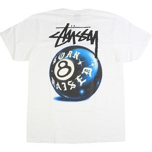 STUSSY ステューシー ×BORN X RAISED 23AW 8 BALL TEE White Tシャツ 白 Size 【XL】 【新古品・未使用品】 20800058