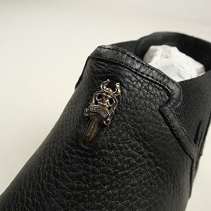 CHROME HEARTS クロム・ハーツ HVY  WT LTHR MID TOP SNEAKER BLACK スニーカー 黒 Size 【40】 【新古品・未使用品】 20800061