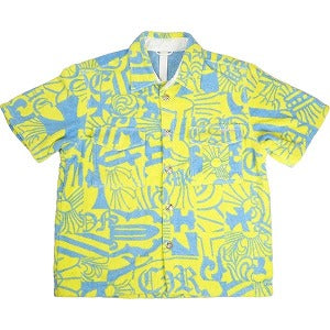 CHROME HEARTS クロム・ハーツ CRS BUTTON PILE SS SHIRT マイアミ限定半袖シャツ 黄 Size 【M】 【新古品・未使用品】 20800062
