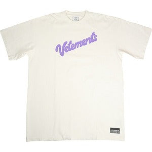 VETEMENTS ヴェトモン 21SS SWEET LOGO TEE WHITE Tシャツ 白 Size 【M】 【中古品-良い】 20800094