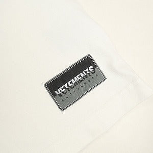 VETEMENTS ヴェトモン 21SS SWEET LOGO TEE WHITE Tシャツ 白 Size 【M】 【中古品-良い】 20800094