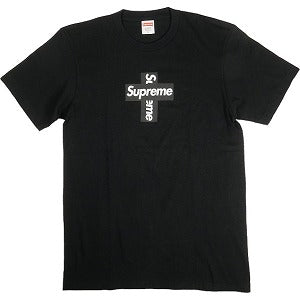 SUPREME シュプリーム 20AW Cross Box Logo Tee Black Tシャツ 黒 Size 【S】 【中古品-非常に良い】 20800101