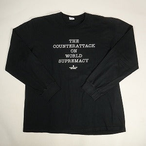 SUPREME シュプリーム ×UNDERCOVER 18SS Public Enemy Counterattack L/S Tee Black ロンT 黒 Size 【XL】 【中古品-良い】 20800107