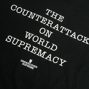 SUPREME シュプリーム ×UNDERCOVER 18SS Public Enemy Counterattack L/S Tee Black ロンT 黒 Size 【XL】 【中古品-良い】 20800107