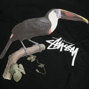 STUSSY ステューシー 24SS TOUCAN TEE BLACK Tシャツ 黒 Size 【S】 【新古品・未使用品】 20800184