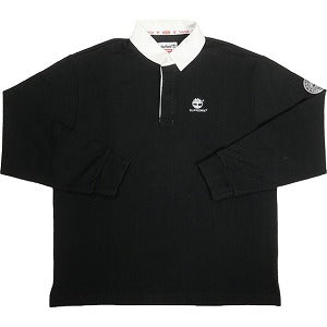 SUPREME シュプリーム ×Timberland 21AW Rugby Black ラグビーシャツ 黒 Size 【M】 【新古品・未使用品】 20800223