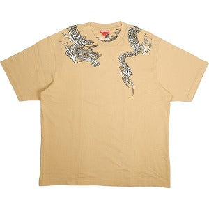 SUPREME シュプリーム 23SS Dragon Wrap S/S Top Tan Tシャツ タン Size 【S】 【中古品-非常に良い】 20800225