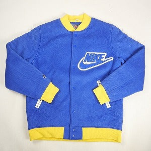 SUPREME シュプリーム ×NIKE SB Varsity Jacket Blue スタジャン 青 Size 【L】 【中古品-良い】 20800245