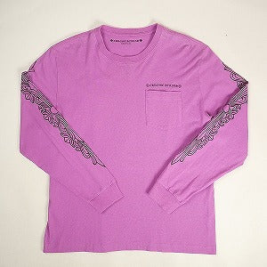 CHROME HEARTS クロム・ハーツ ×MATTY BOY SPIDER WEB LS T-SHIRT PURPLE ロンT 紫 Size 【L】 【中古品-良い】 20800255