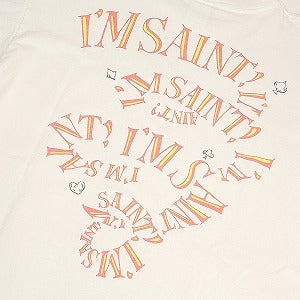 SAINT MICHAEL セント マイケル ×Disney 23AW DSNY_SS TEE/MAD HATTER/WHITE USED加工Tシャツ 白 Size 【L】 【中古品-良い】 20800257