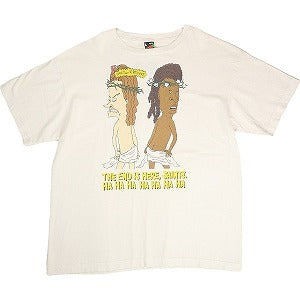 SAINT MICHAEL セント マイケル ×DENIM TEARS 23AW DT_SS TEE/HLY&VIRTS WHITE Tシャツ 白 Size 【L】 【中古品-良い】 20800258