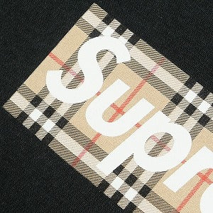 SUPREME シュプリーム ×Burberry 22SS Box Logo Tee Black ボックスロゴTシャツ 黒 Size 【XL】 【新古品・未使用品】 20800287