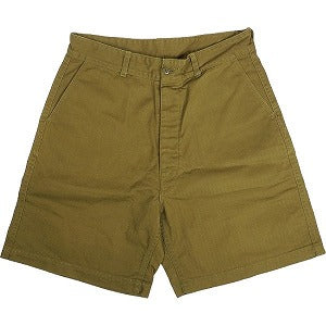 At Last ＆ Co アットラスト/BUTCHER PRODUCTS ブッチャープロダクツ UTILITY SHORTS HERRINGBONE OLIVE ショーツ オリーブ Size 【W34】 【中古品-良い】 20800298