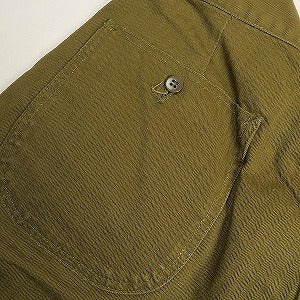 At Last ＆ Co アットラスト/BUTCHER PRODUCTS ブッチャープロダクツ UTILITY SHORTS HERRINGBONE OLIVE ショーツ オリーブ Size 【W34】 【中古品-良い】 20800298