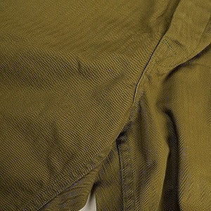 At Last ＆ Co アットラスト/BUTCHER PRODUCTS ブッチャープロダクツ UTILITY SHORTS HERRINGBONE OLIVE ショーツ オリーブ Size 【W34】 【中古品-良い】 20800298