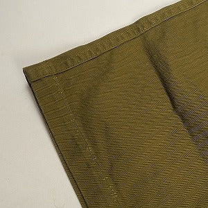 At Last ＆ Co アットラスト/BUTCHER PRODUCTS ブッチャープロダクツ UTILITY SHORTS HERRINGBONE OLIVE ショーツ オリーブ Size 【W34】 【中古品-良い】 20800298