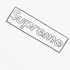 SUPREME シュプリーム 21SS KAWS Chalk Logo Tee White Tシャツ 白 Size 【S】 【新古品・未使用品】 20800311