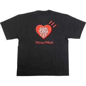 HUMAN MADE ヒューマンメイド ×Girls Don't Cry 23SS GDC VALENTINE'S DAY T-SHIRT BLACK Tシャツ 黒 Size 【XXXL】 【新古品・未使用品】 20800316