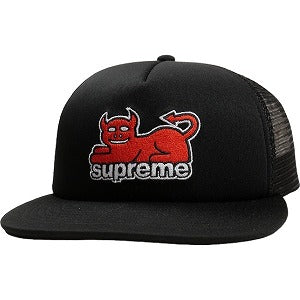 SUPREME シュプリーム ×Toy Machine 24SS Mesh Back 5-Panel Black キャップ 黒 Size 【フリー】 【中古品-非常に良い】 20800329