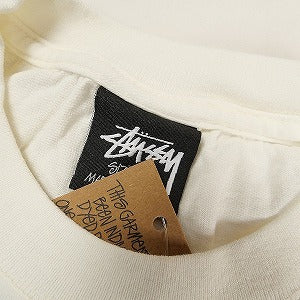 STUSSY ステューシー 24SS BEACH ROOTS TEE PIGMENT DYED NATURAL Tシャツ 白 Size 【S】 【新古品・未使用品】 20800378