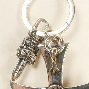 CHROME HEARTS クロム・ハーツ CH CROSS KEY RING LARGE SILVER キーホルダー 銀 Size 【フリー】 【新古品・未使用品】 20800414