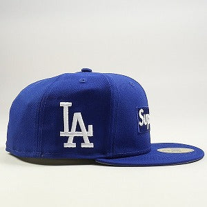 SUPREME シュプリーム 24SS MLB Teams Box Logo New Era Dark Royal - Los Angeles ニューエラキャップ 青 Size 【7　3/8(M)】 【新古品・未使用品】 20800509