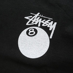 STUSSY ステューシー 24SS 8 BALL TEE PIGMENT DYED Black Tシャツ 黒 Size 【L】 【新古品・未使用品】 20800570