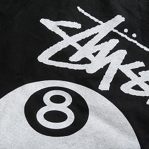 STUSSY ステューシー 24SS 8 BALL TEE PIGMENT DYED Black Tシャツ 黒 Size 【L】 【新古品・未使用品】 20800570