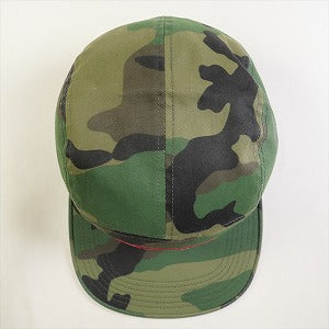 SUPREME シュプリーム 16SS Washed Chino Twill Camp Cap Woodland Camo キャンプキャップ 緑 Size 【フリー】 【新古品・未使用品】 20800632