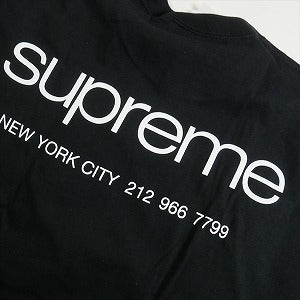 SUPREME シュプリーム 23AW NYC Tee Black Tシャツ 黒 Size 【L】 【新古品・未使用品】 20800636