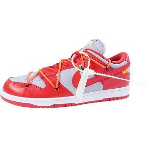 OFF WHITE オフホワイト ×NIKE ナイキ DUNK LOW LTHR / OW CT0856-600 スニーカー 赤 Size 【30.0cm】 【新古品・未使用品】 20800639